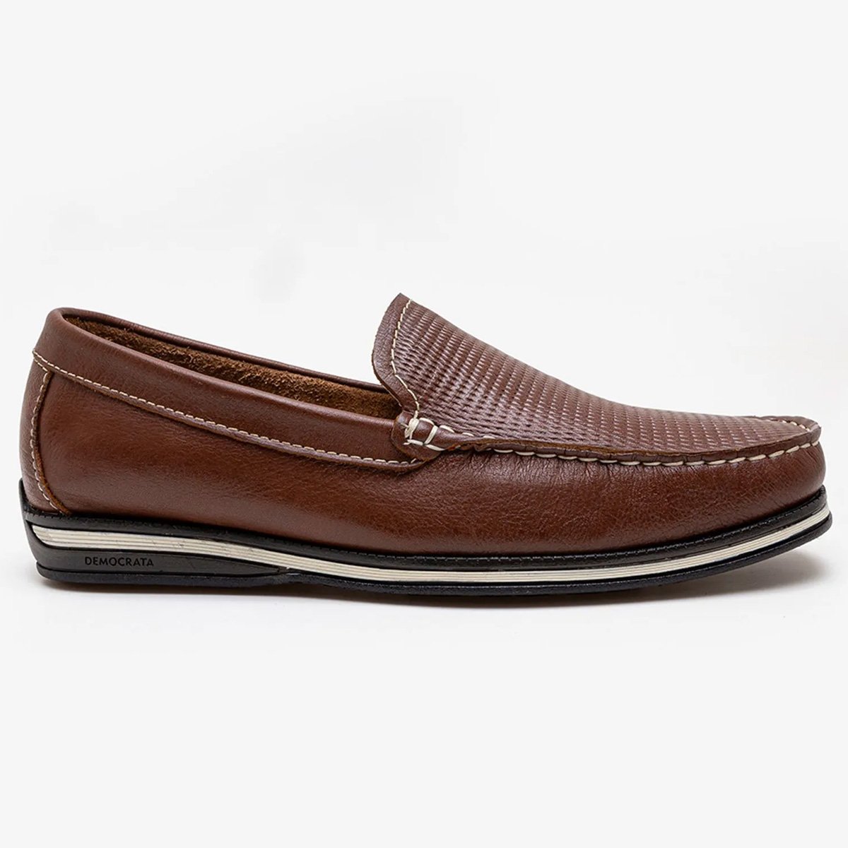 Mocassim Democrata Easy Ted Masculino Conhaque