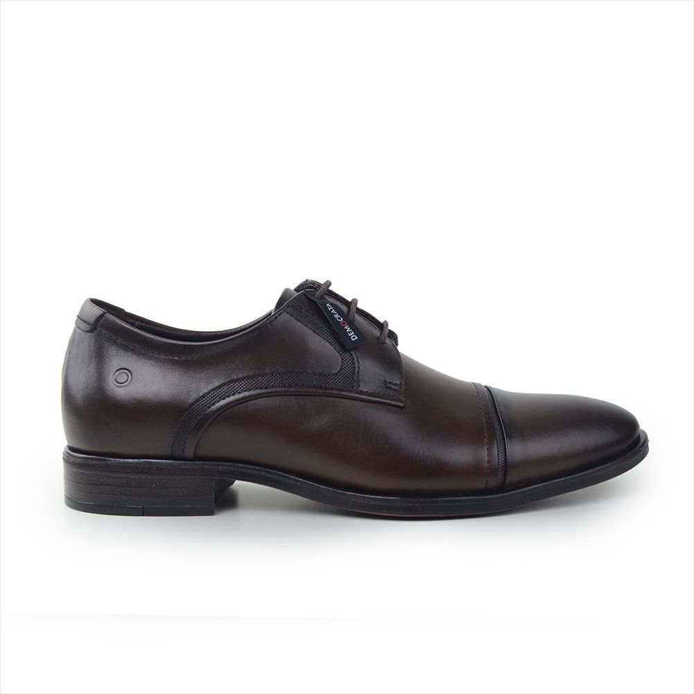 Sapato Democrata Masculino Smart Comfort Hi-Soft 32 Tabaco