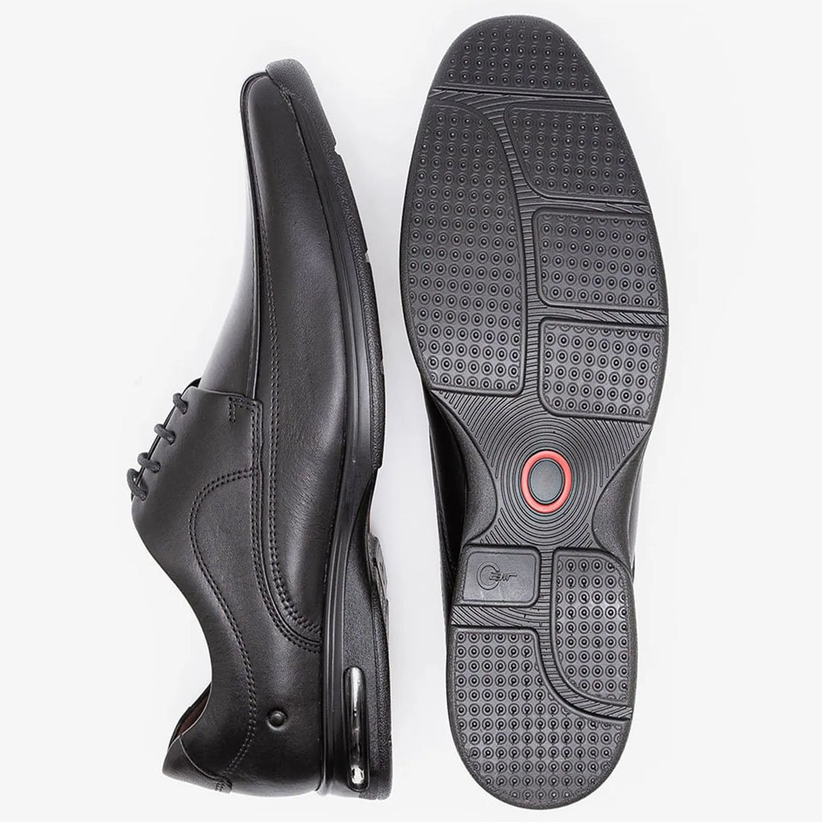 Democrata Sapato Smart Comfort Air Spot Masculino Preto Preto 4