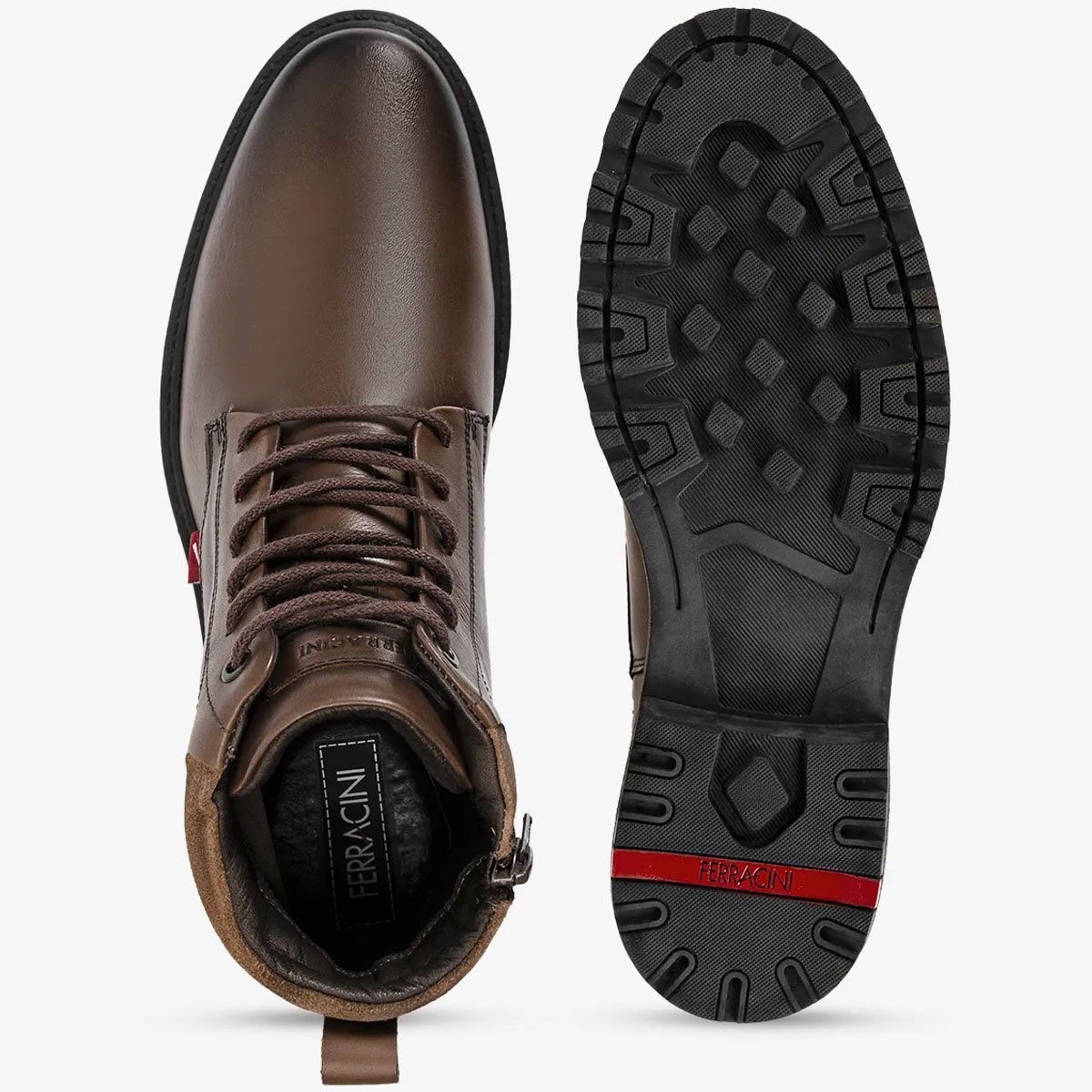 Bota Ferracini Atenas Masculina Conhaque Conhaque 3