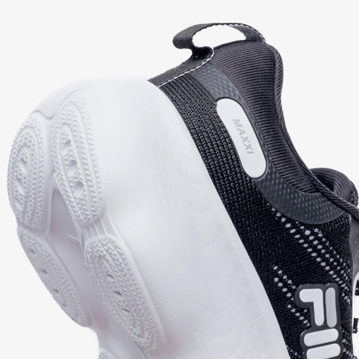 Tenis Fila Maxxi Infantil Preto Cinza 7