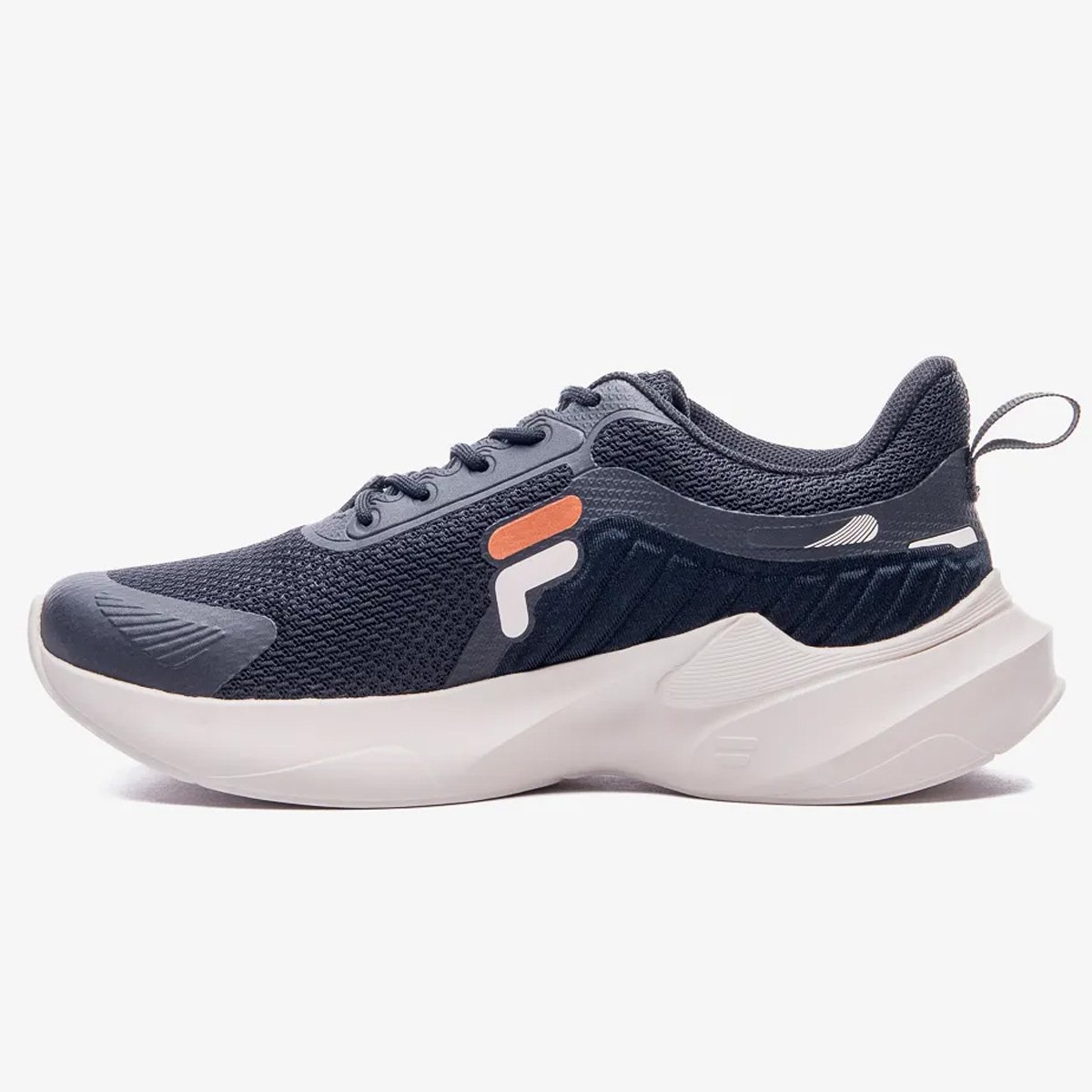 Tenis Fila Progress Lite Feminino Preto Bege Azul Marinho 2