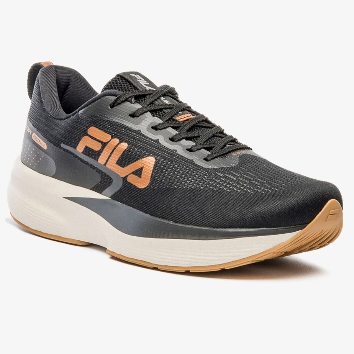 Tenis Fila Racer Fastpace Feminino Preto  Preto/Cobre 3