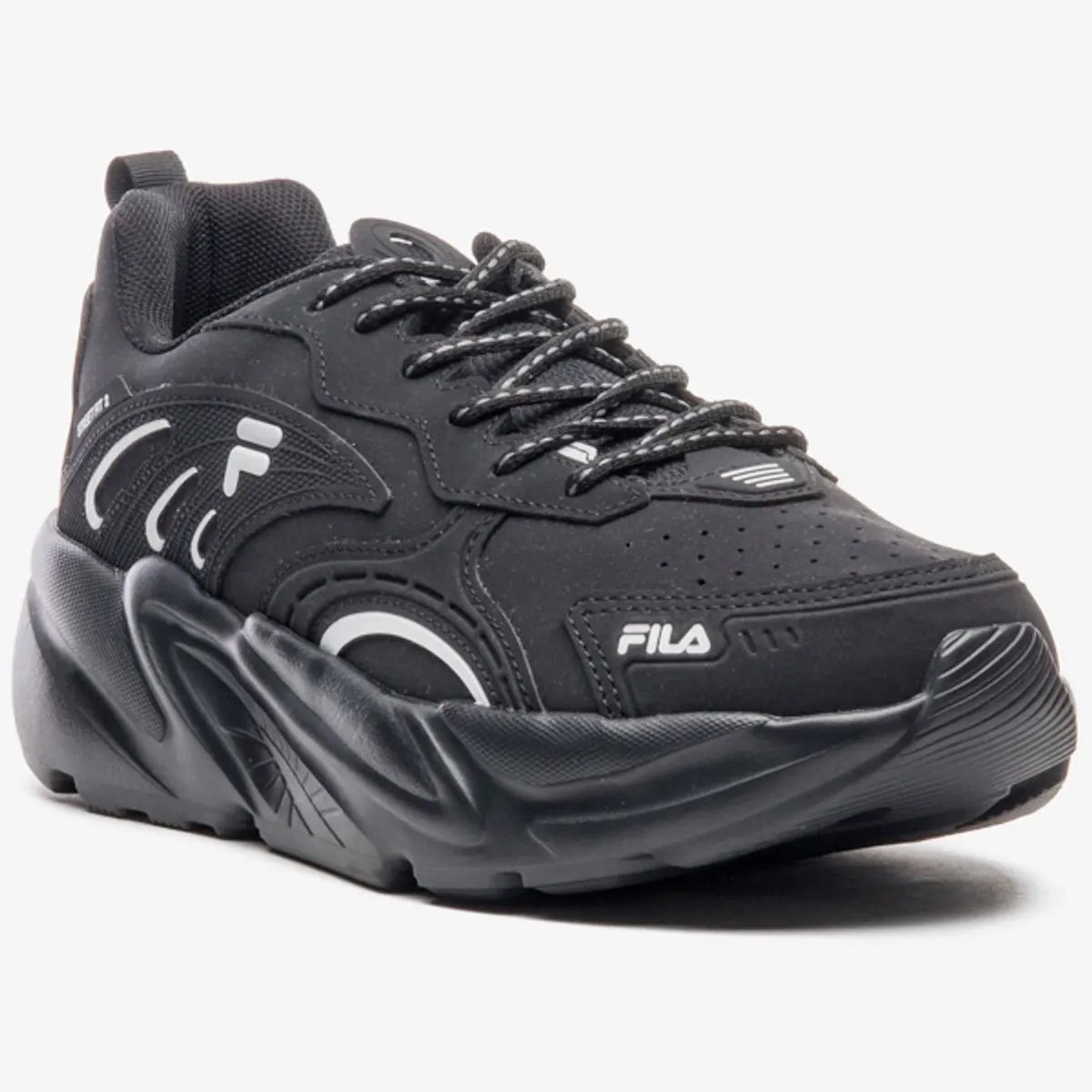 Tenis Fila Street Fit 2 Masculino Preto Preto 3