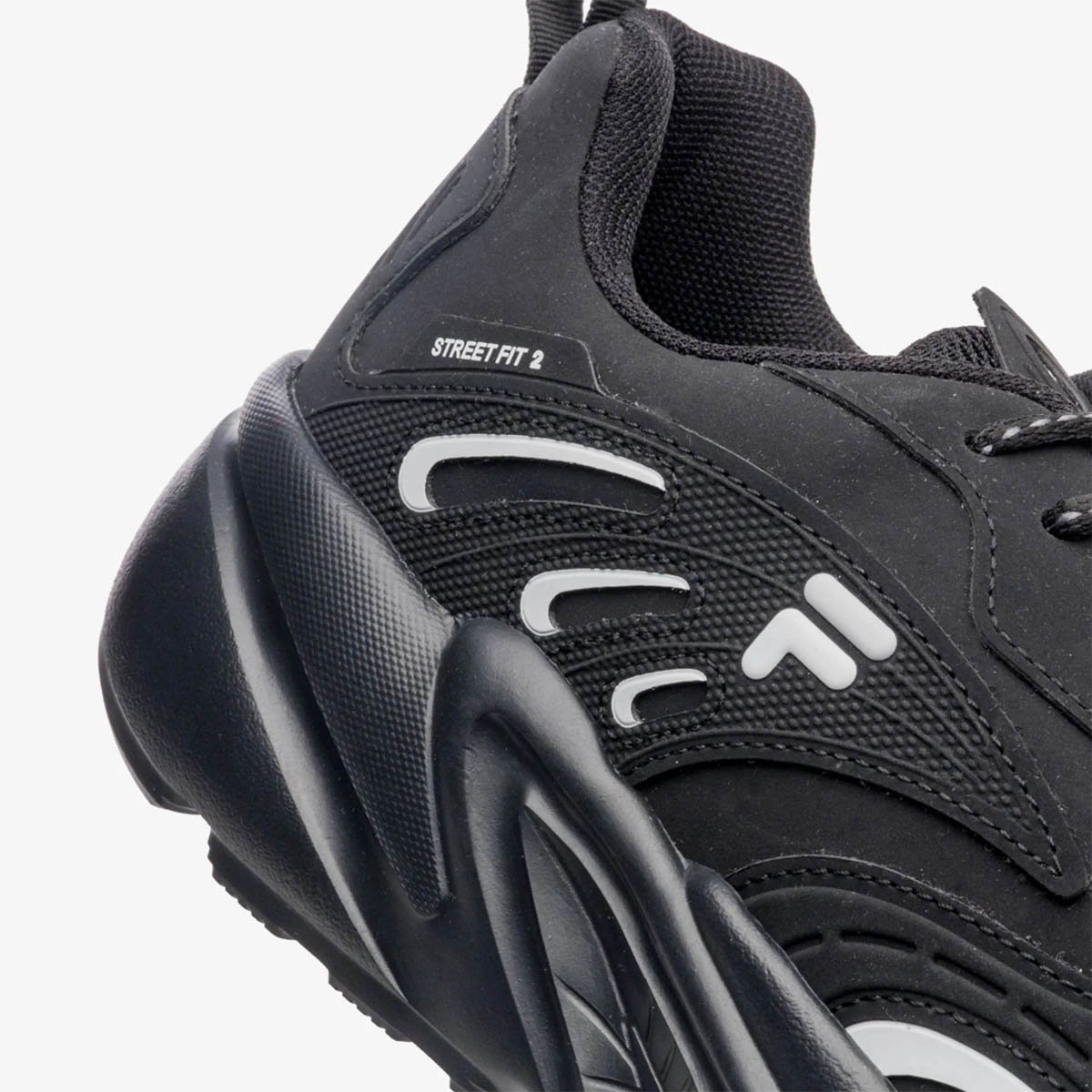 Tenis Fila Street Fit 2 Masculino Preto Preto 7