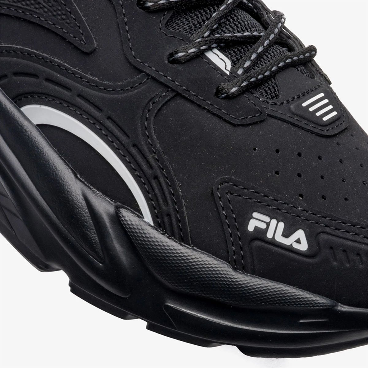 Tenis Fila Street Fit 2 Masculino Preto Preto 8