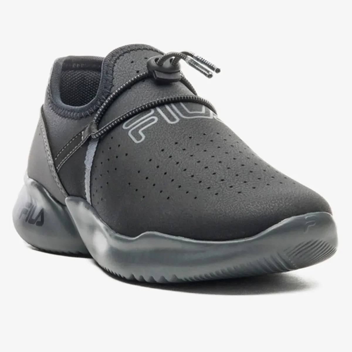 Tenis Fila Play Infantil Preto Preto/Grafite 3