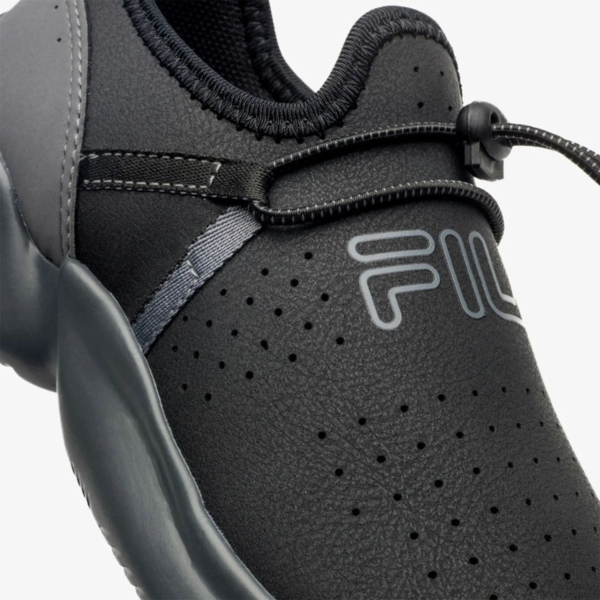 Tenis Fila Play Infantil Preto Preto/Grafite 7