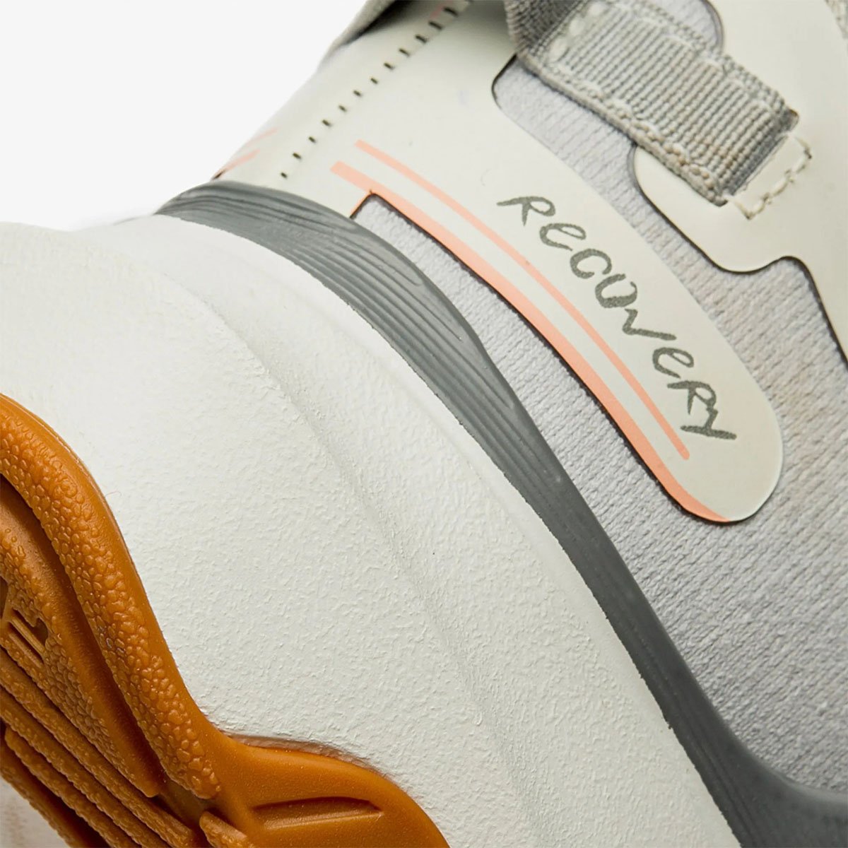Tenis Fila Recovery Feminino Branco Salmao Bege/Cobre 8