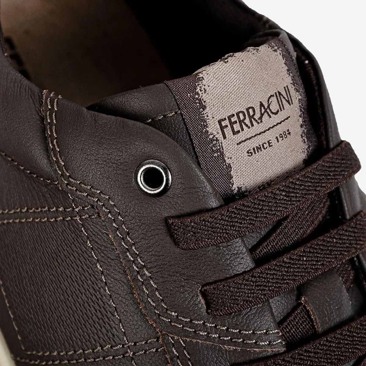 Sapatenis Ferracini Dream Masculino Chocolate Chocolate 4