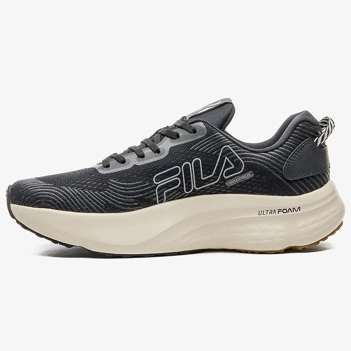 Tenis Fila Maxximus Masculino Preto Cinza Preto 2