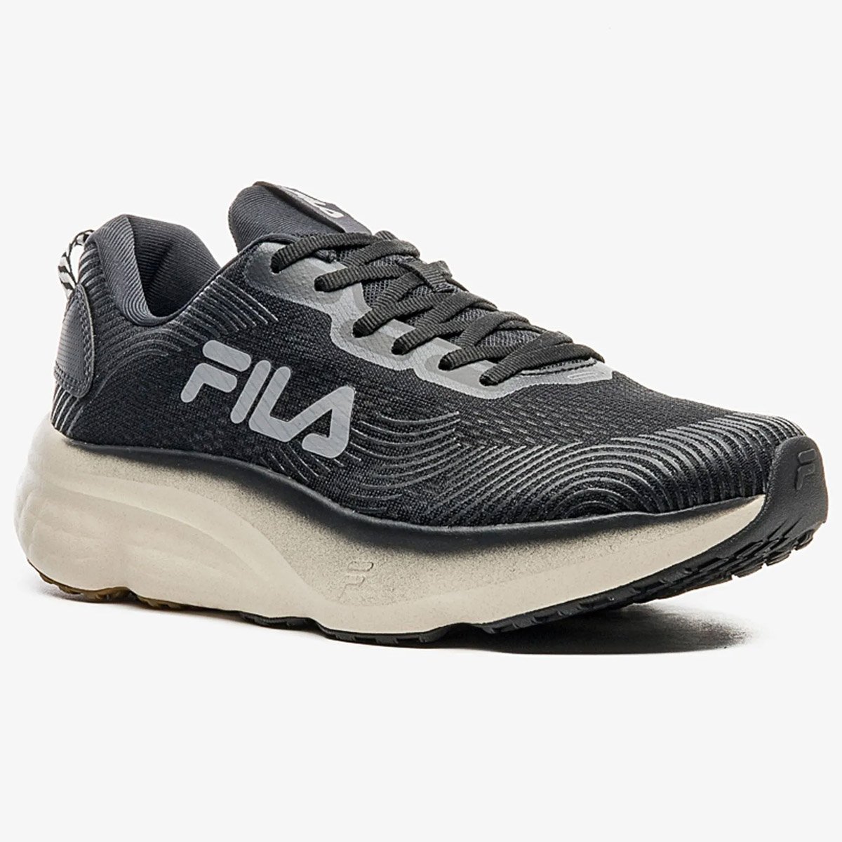 Tenis Fila Maxximus Masculino Preto Cinza Preto 3