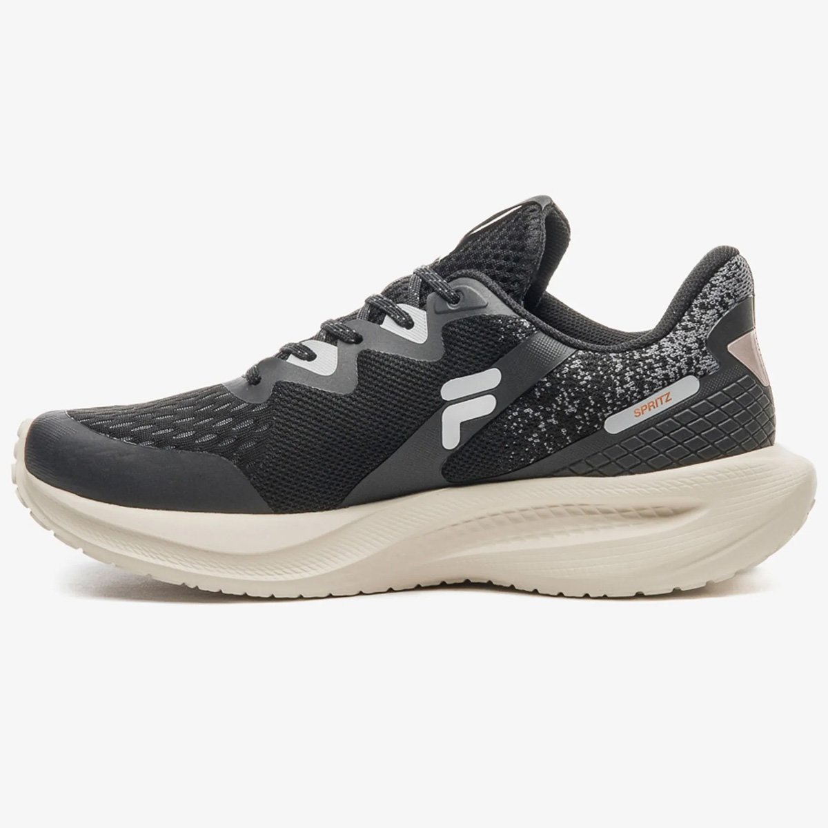 Tenis Fila Spritz Masculino Preto Preto 2