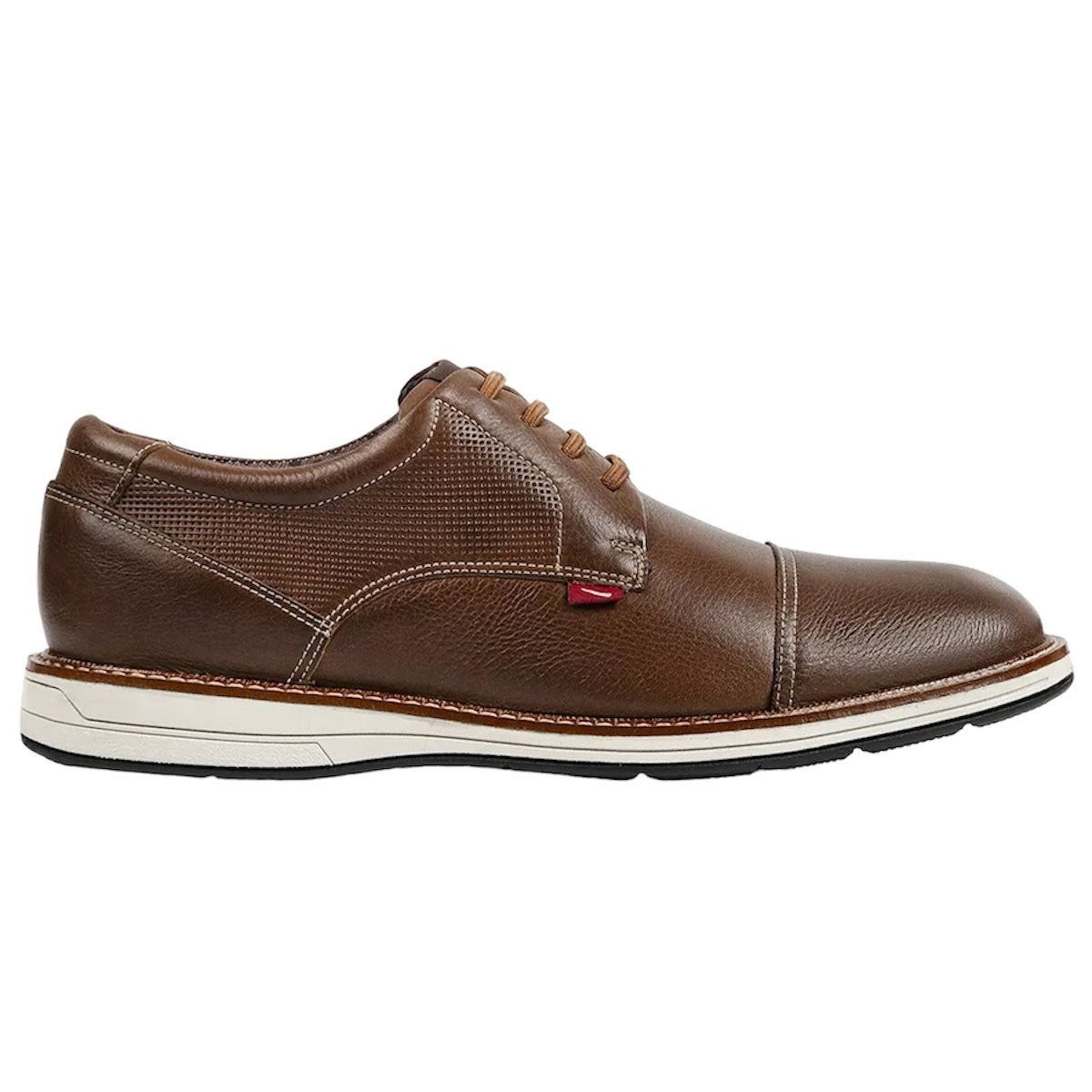 Sapato Social Ferracini Kingston Masculino Tabaco
