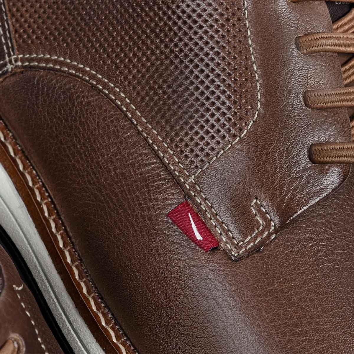 Sapato Social Ferracini Kingston Masculino Tabaco Tabaco 4
