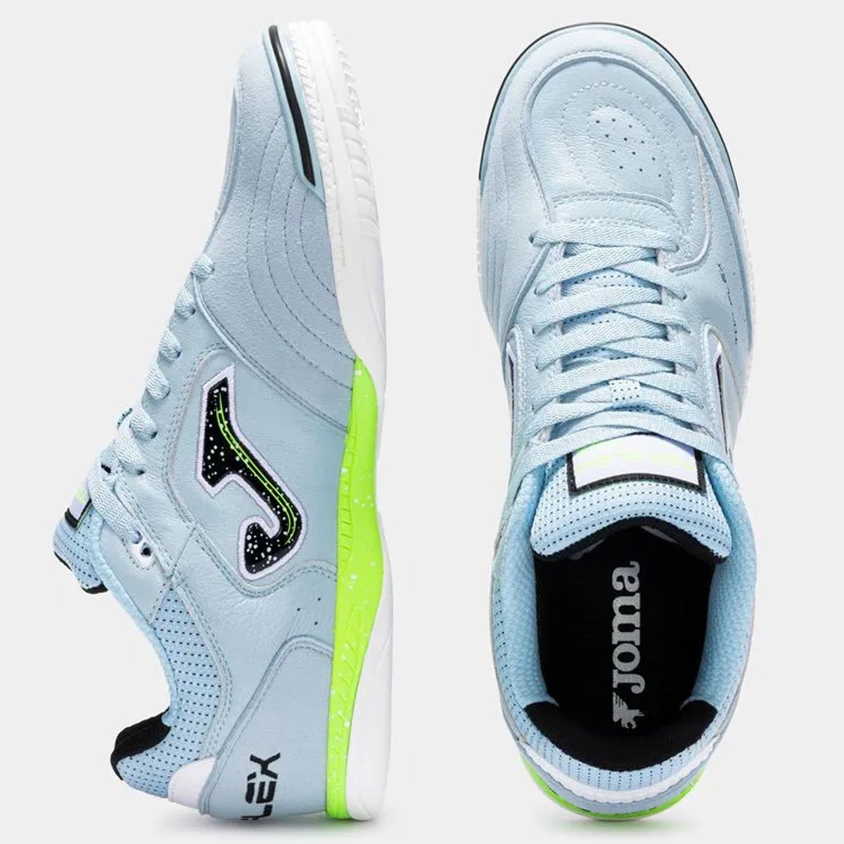 Chuteira Futsal Joma Top Flex Unissex Azul Claro Azul 4
