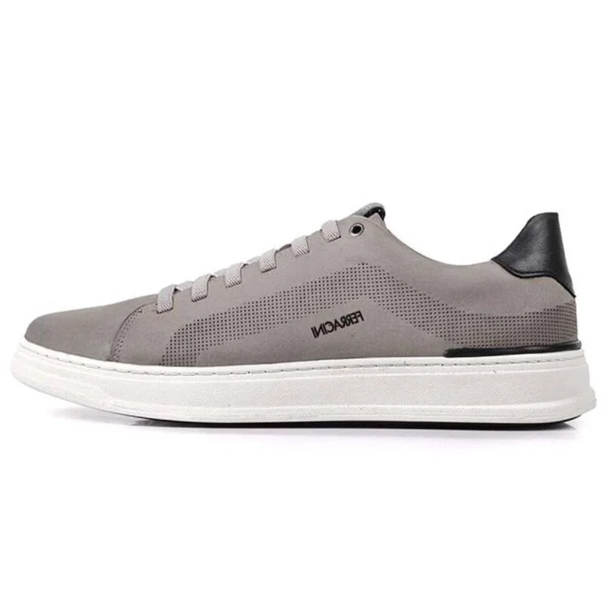 Sapatenis Ferracini Gold Fr Masculino Cinza Marrom 2