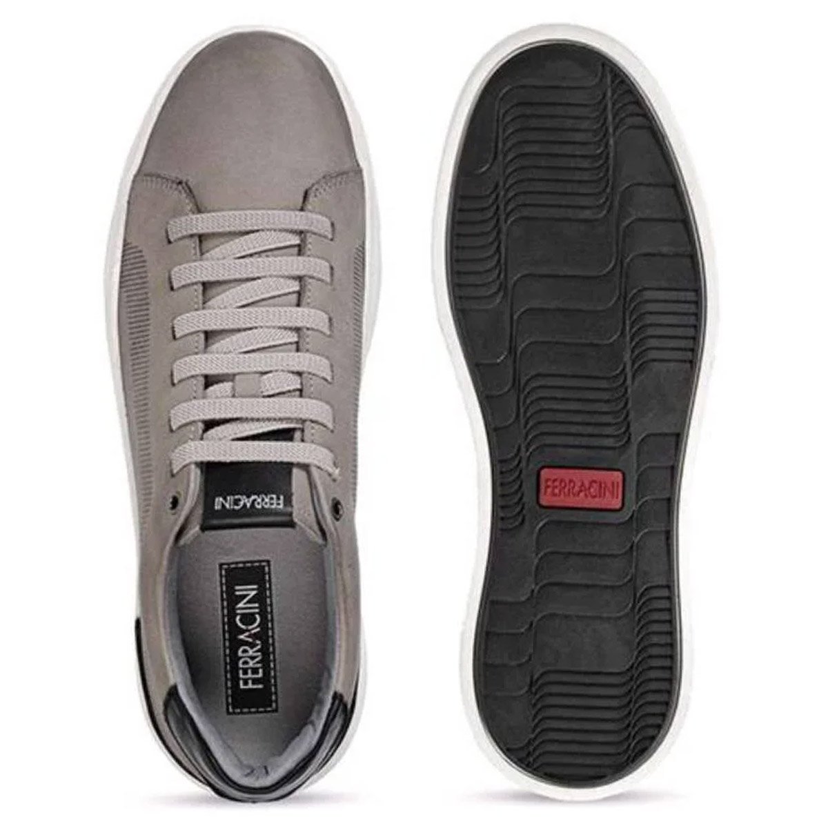 Sapatenis Ferracini Gold Fr Masculino Cinza Marrom 4