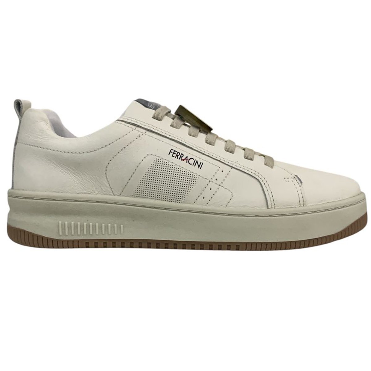 Sapatenis Ferracini Masculino Blur Off White