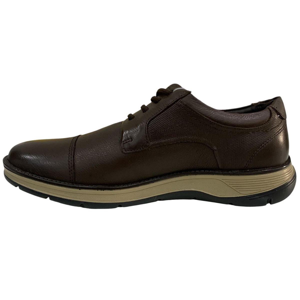 Sapato Casual Ferracini Fluence Masculino Tabaco Tabaco 2