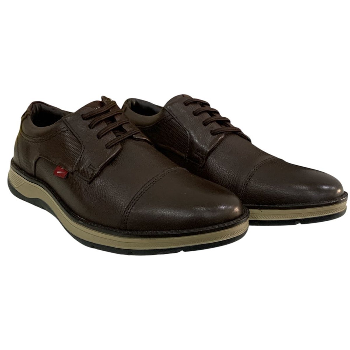 Sapato Casual Ferracini Fluence Masculino Tabaco Tabaco 3