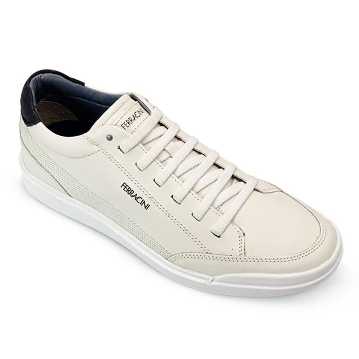 Sapatenis Ferracini Star Masculino Branco Branco 2