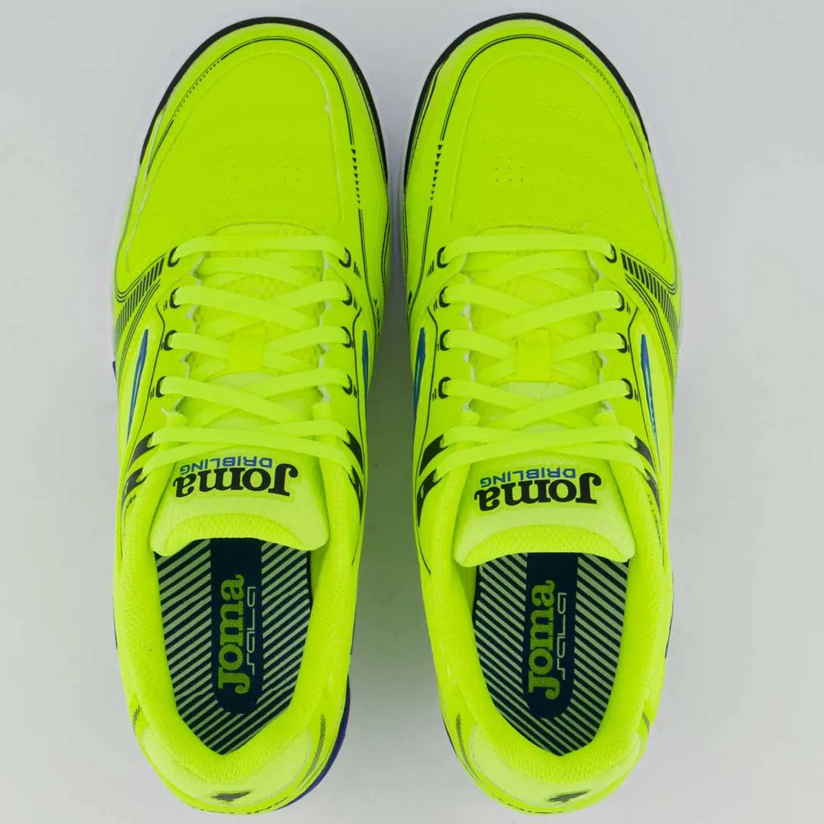 Chuteira Futsal Joma Dribling Unissex Limao Verde 3