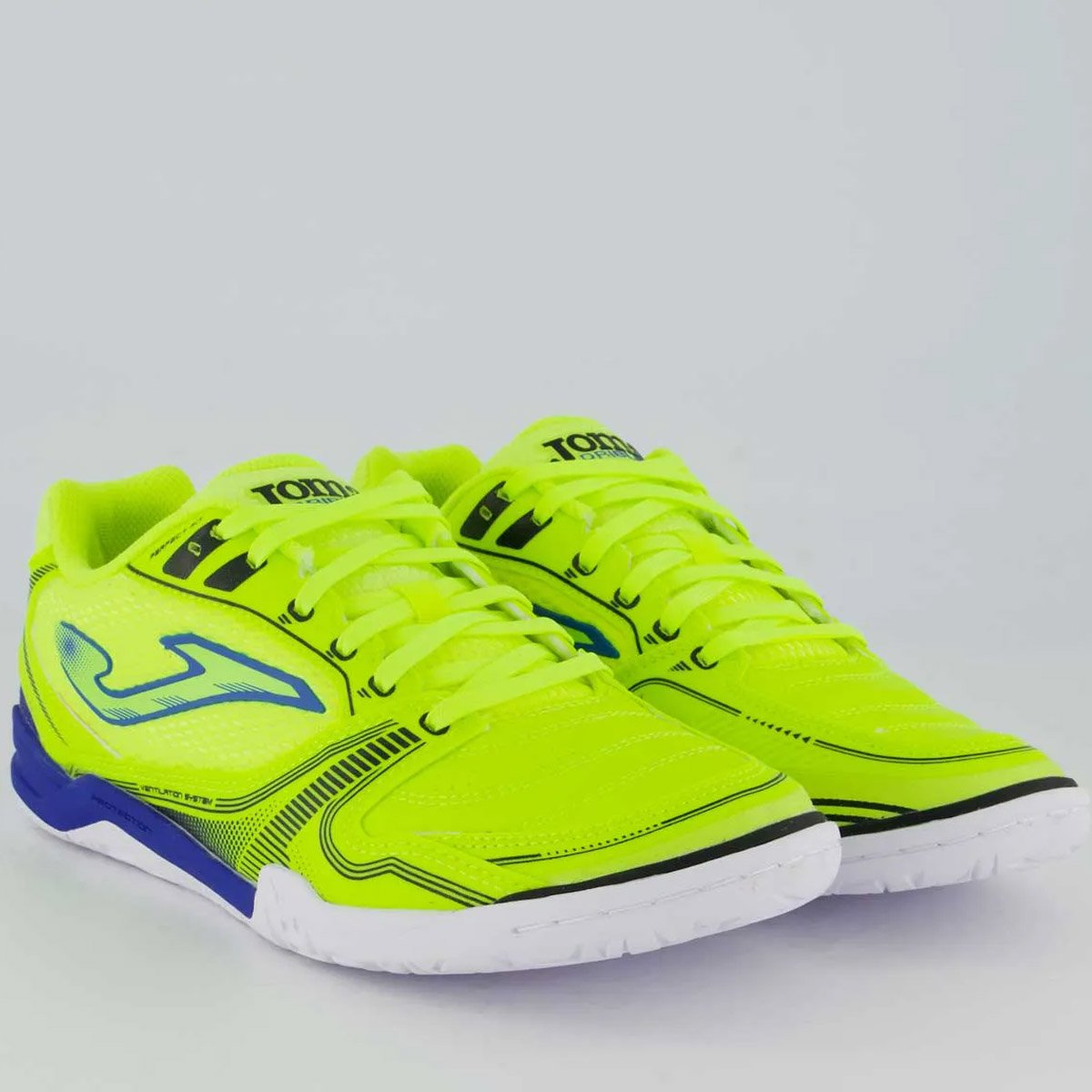 Chuteira Futsal Joma Dribling Unissex Limao Verde 4