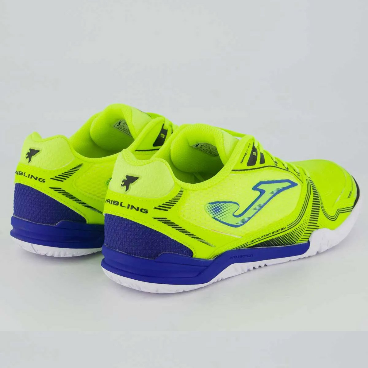 Chuteira Futsal Joma Dribling Unissex Limao Verde 5