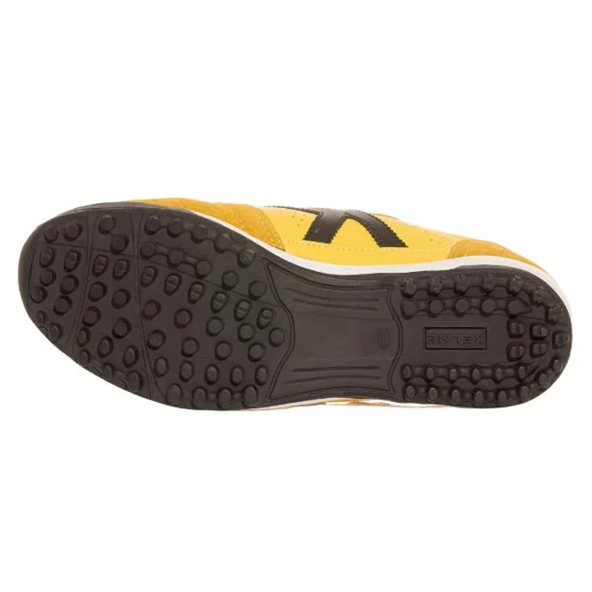Chuteira Society kelme Elite TF Unissex Amarelo Amarelo 4