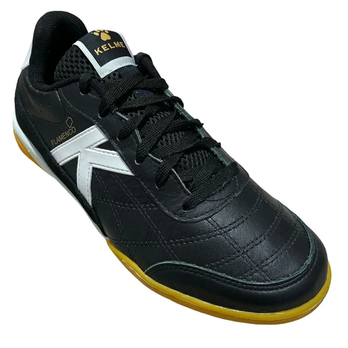 Tenis Futsal Kelme Flamenco FS Unissex Preto Preto 3
