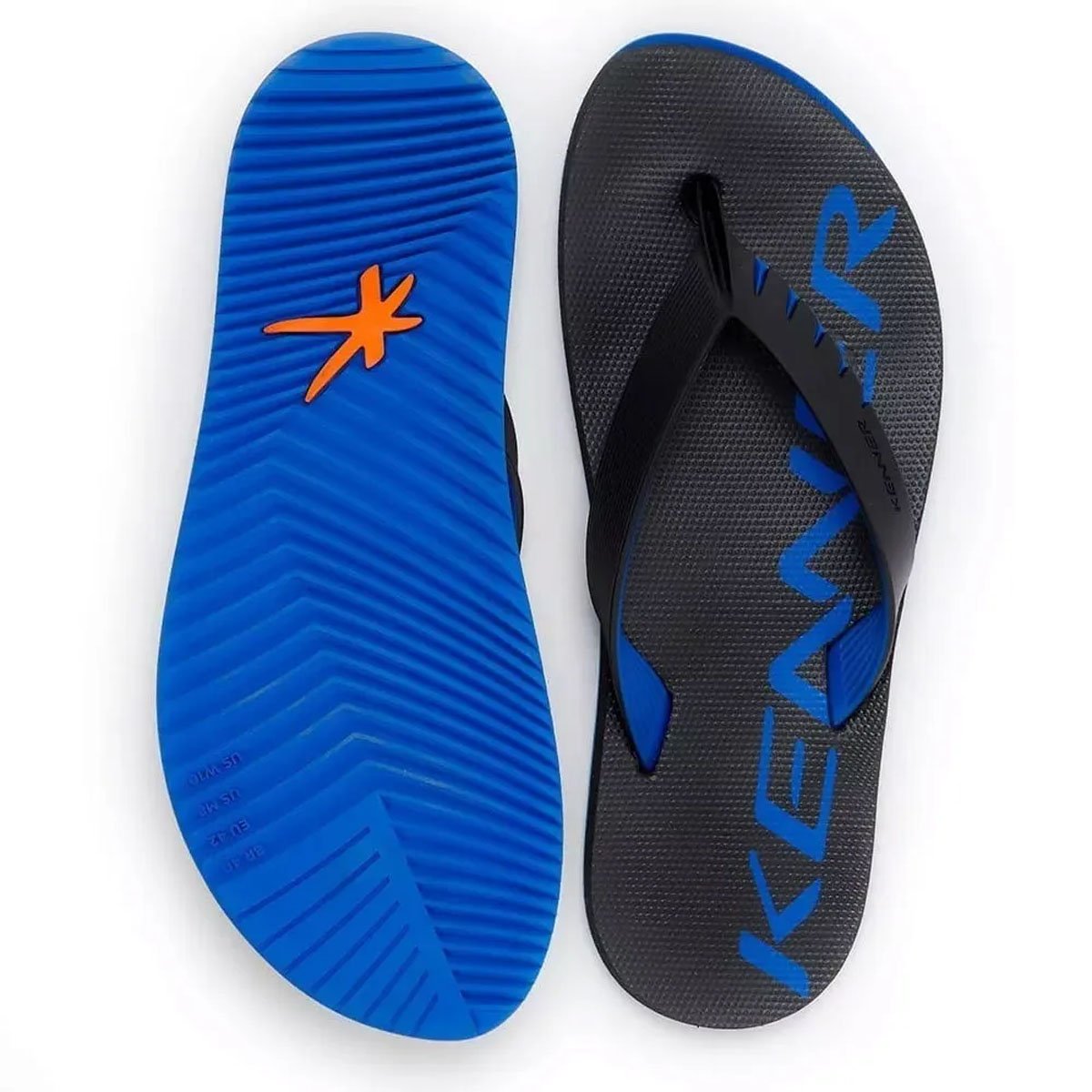 Chinelo Kenner DCC Infantil Azul Preto/Azul 4
