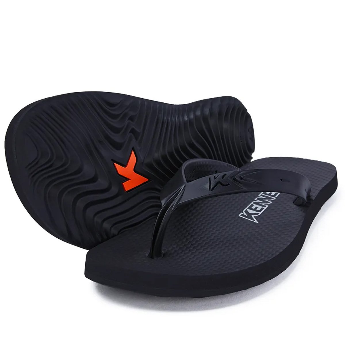 Chinelo Kenner New Summer PVC Masculino Preto Preto 2