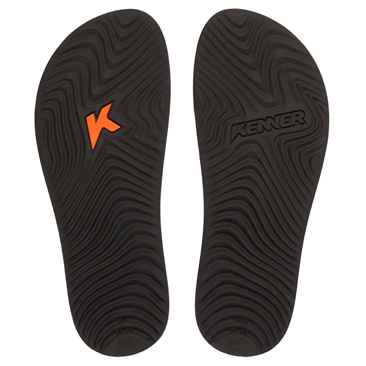 Chinelo Kenner New Summer PVC Masculino Preto Preto 4