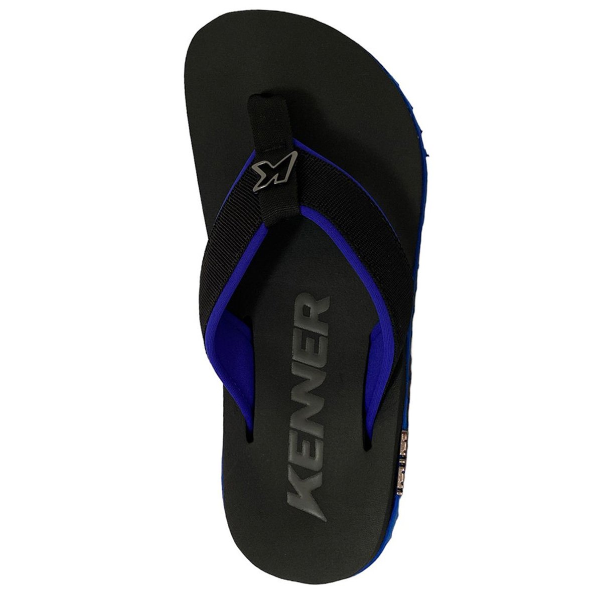 Chinelo Kenner Kivah Cushy Masculino Azul Azul/Preto 3