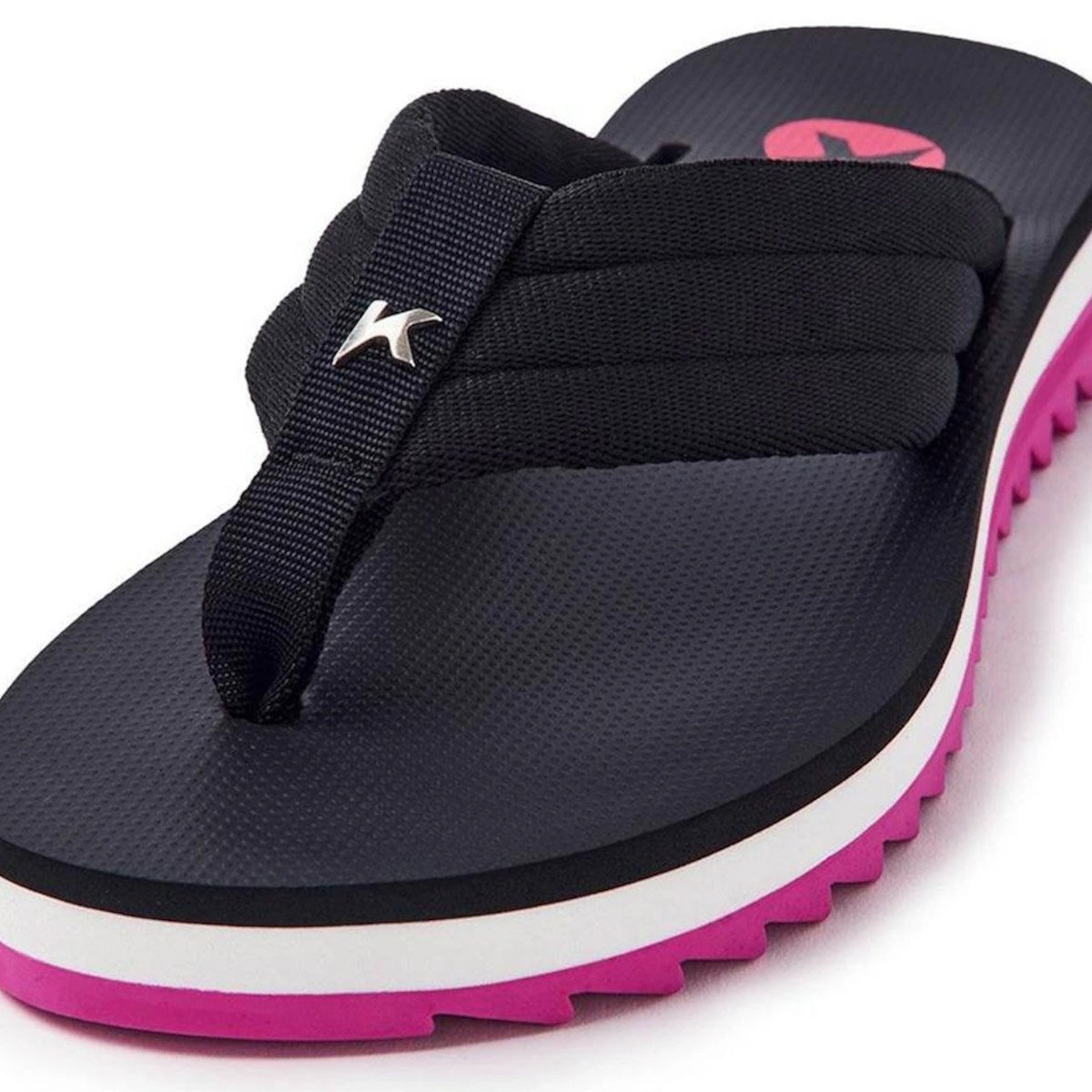 Chinelo Kenner Kyra Pro Comfy Feminino Pink Pink/Preto 4