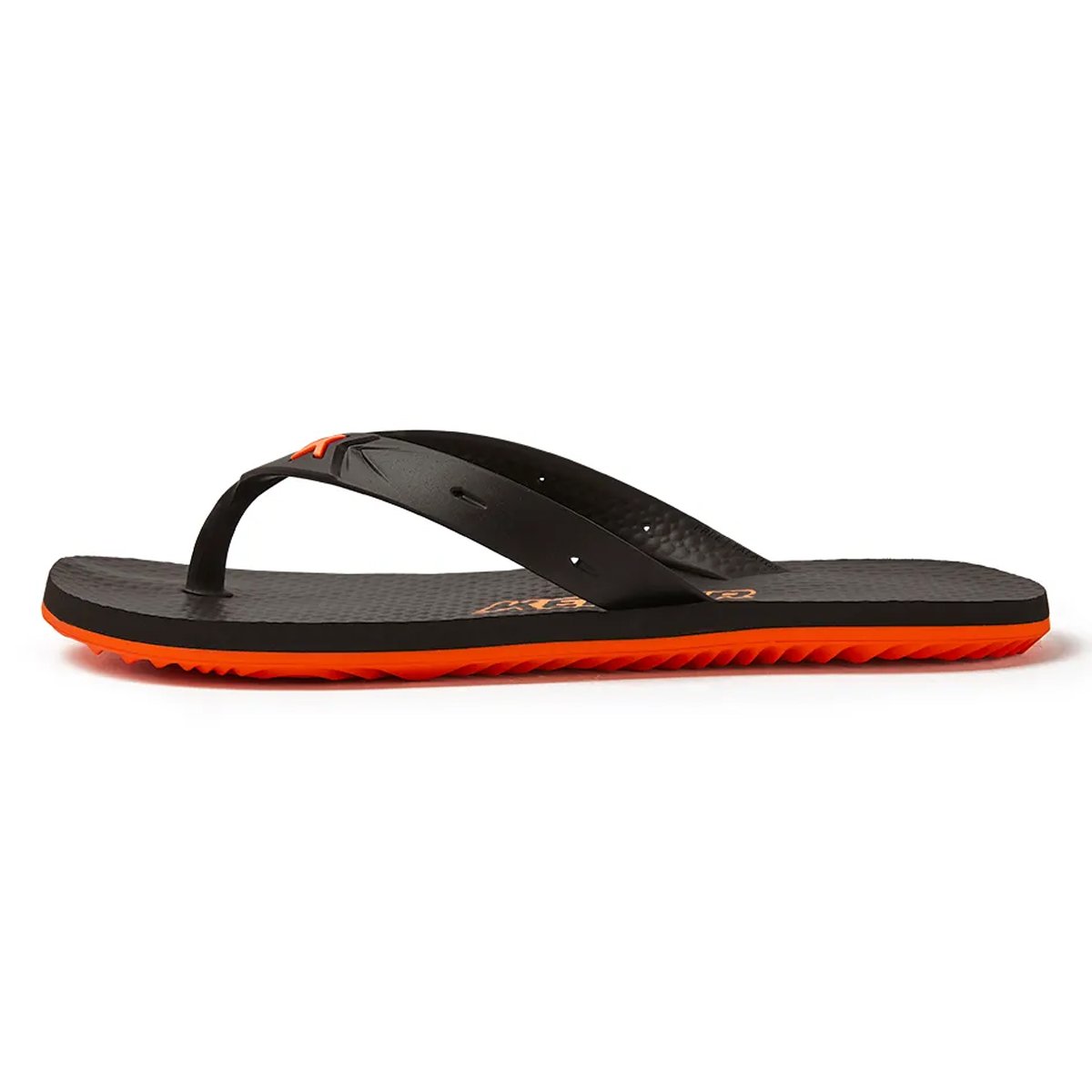 Chinelo Kenner New Summer PVC Masculino Preto Preto/Laranja 3