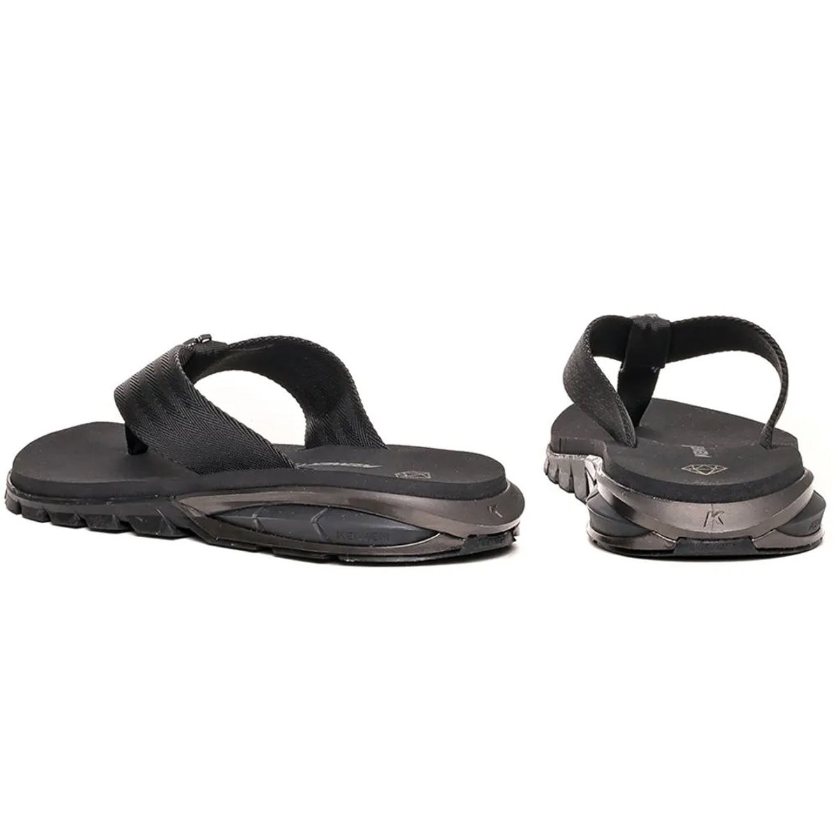 Chinelo Kenner Collab L7 Orak Masculino Preto Preto 4