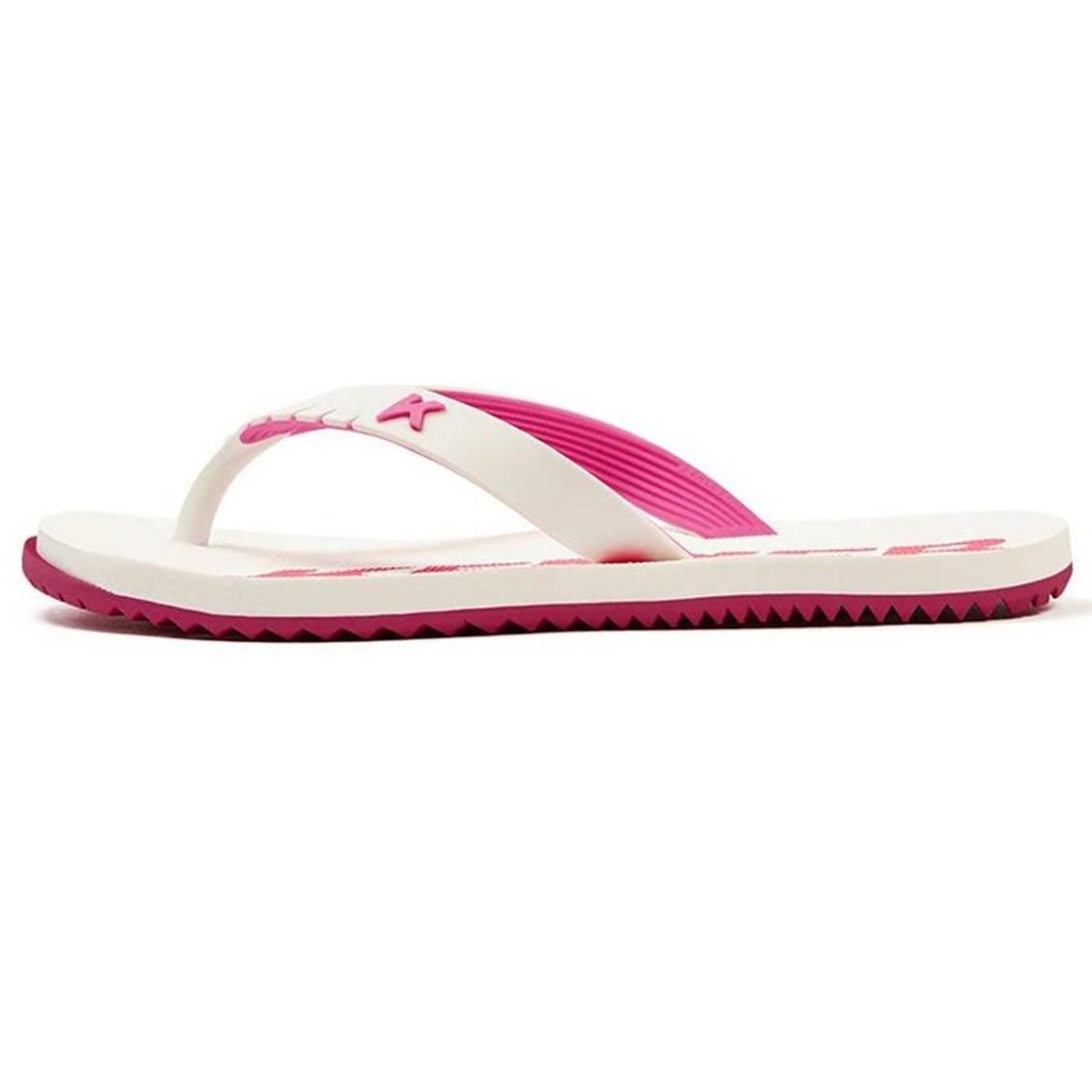 Chinelo Kenner Red PVC Unissex Pink Pink/Branco 3