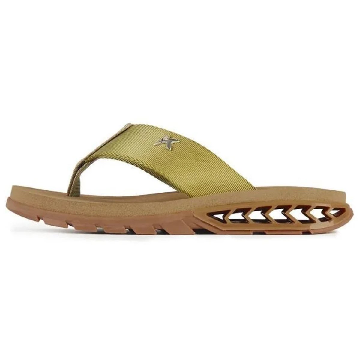 Chinelo Kenner Collab Anitta Rakka Feminino Crepe Crepe/Caqui 3