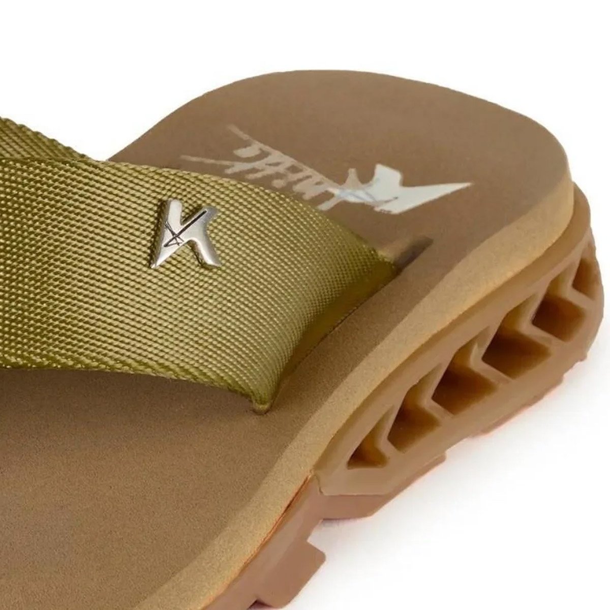 Chinelo Kenner Collab Anitta Rakka Feminino Crepe Crepe/Caqui 5