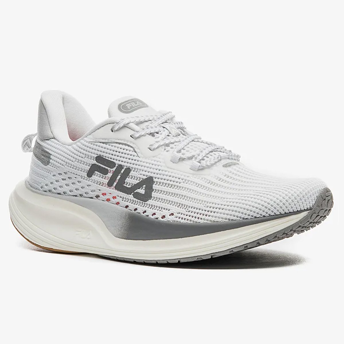 Tenis Fila Racer Speedzone Masculino Branco Branco 3