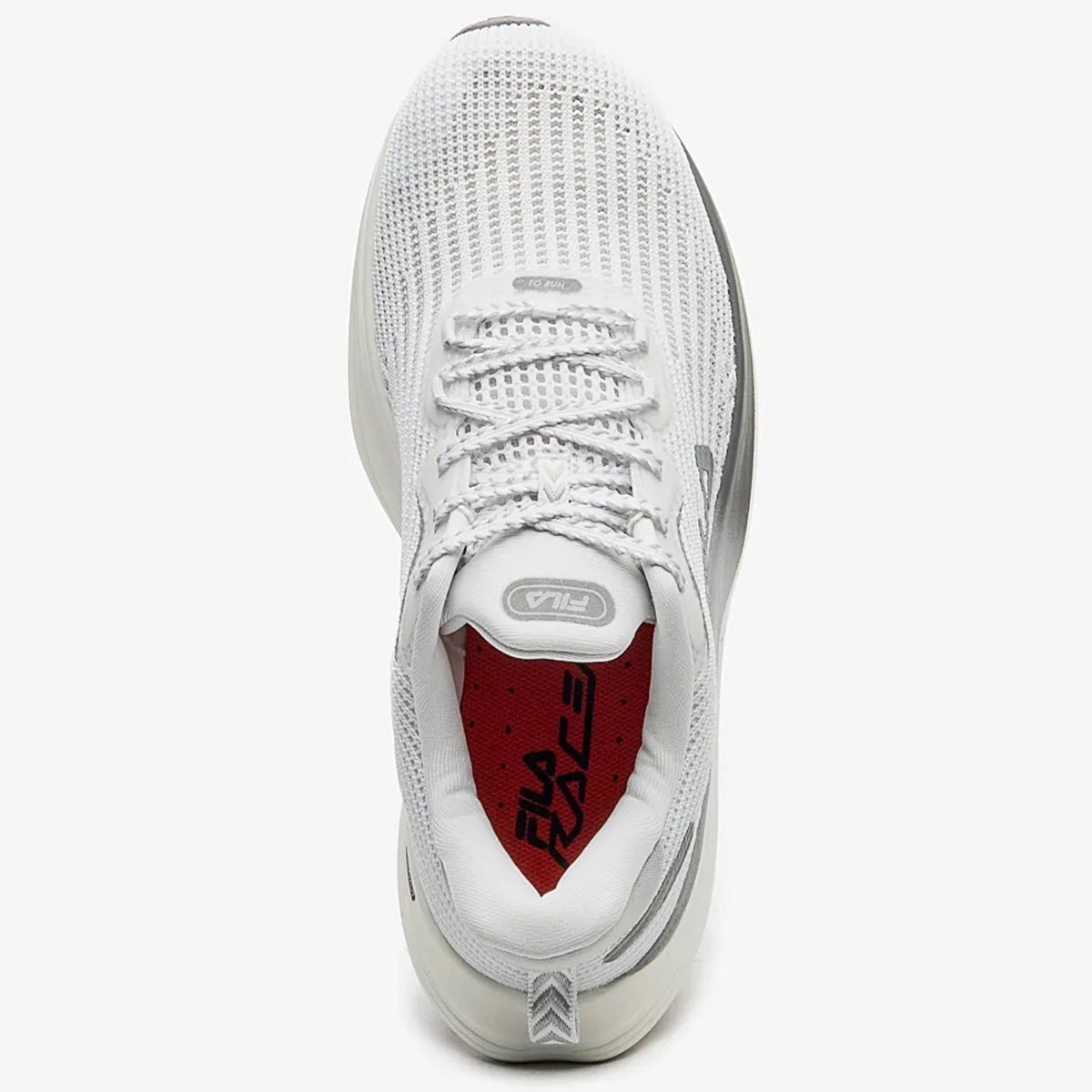 Tenis Fila Racer Speedzone Masculino Branco Branco 4
