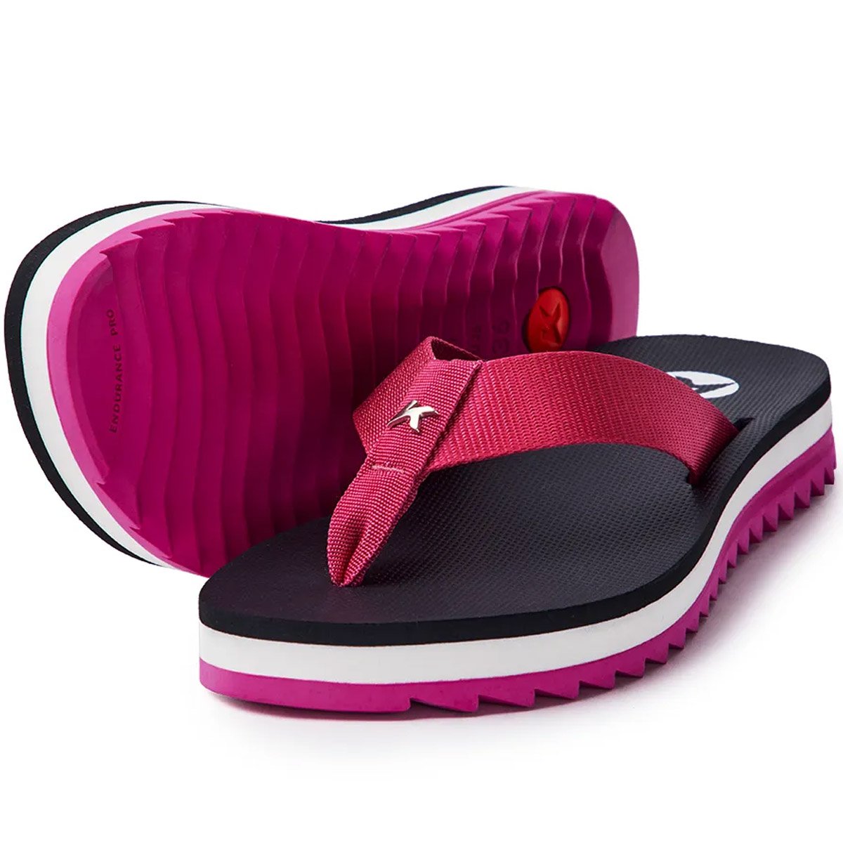 Chinelo Kenner Kyra Feminino Pink Pink/Preto 2