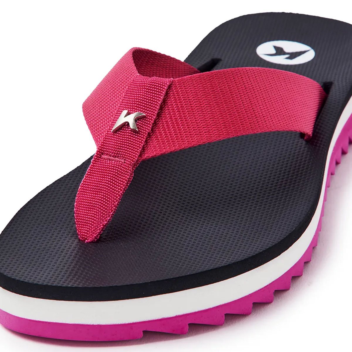 Chinelo Kenner Kyra Feminino Pink Pink/Preto 5