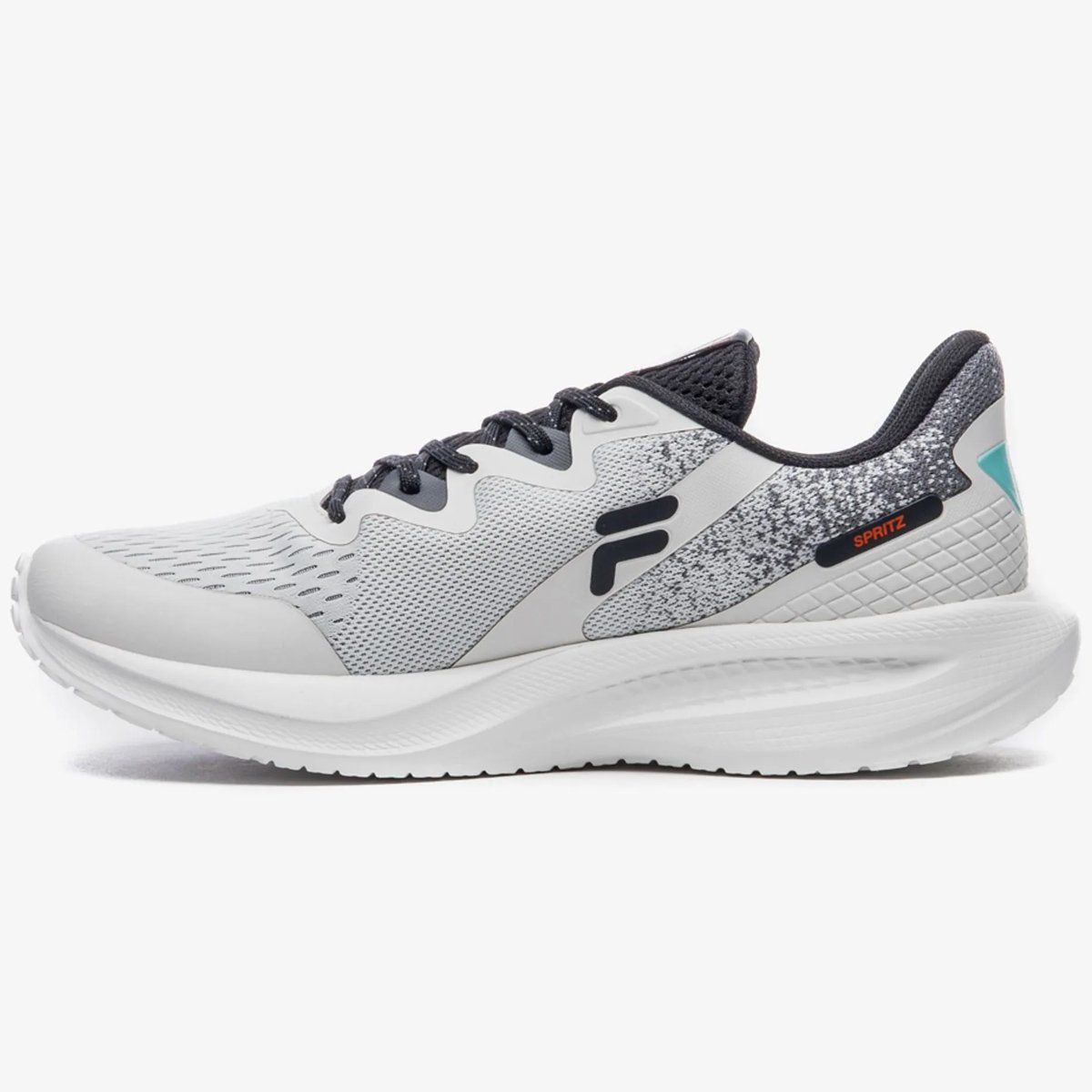 Tenis Fila Spritz Masculino Branco Branco 2