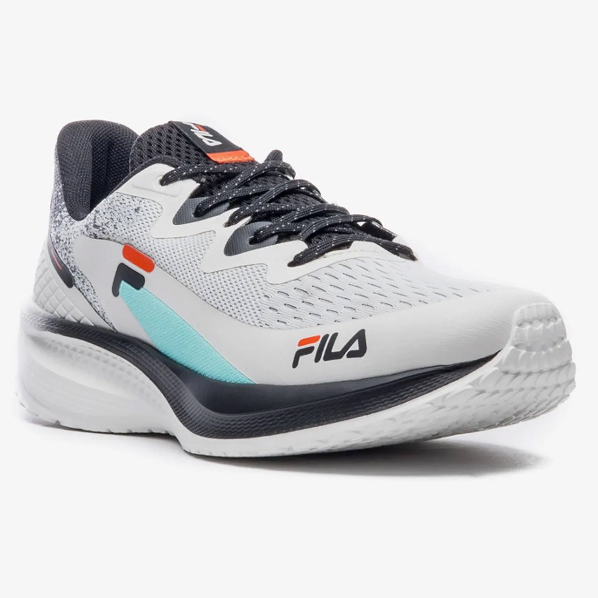 Tenis Fila Spritz Masculino Branco Branco 3