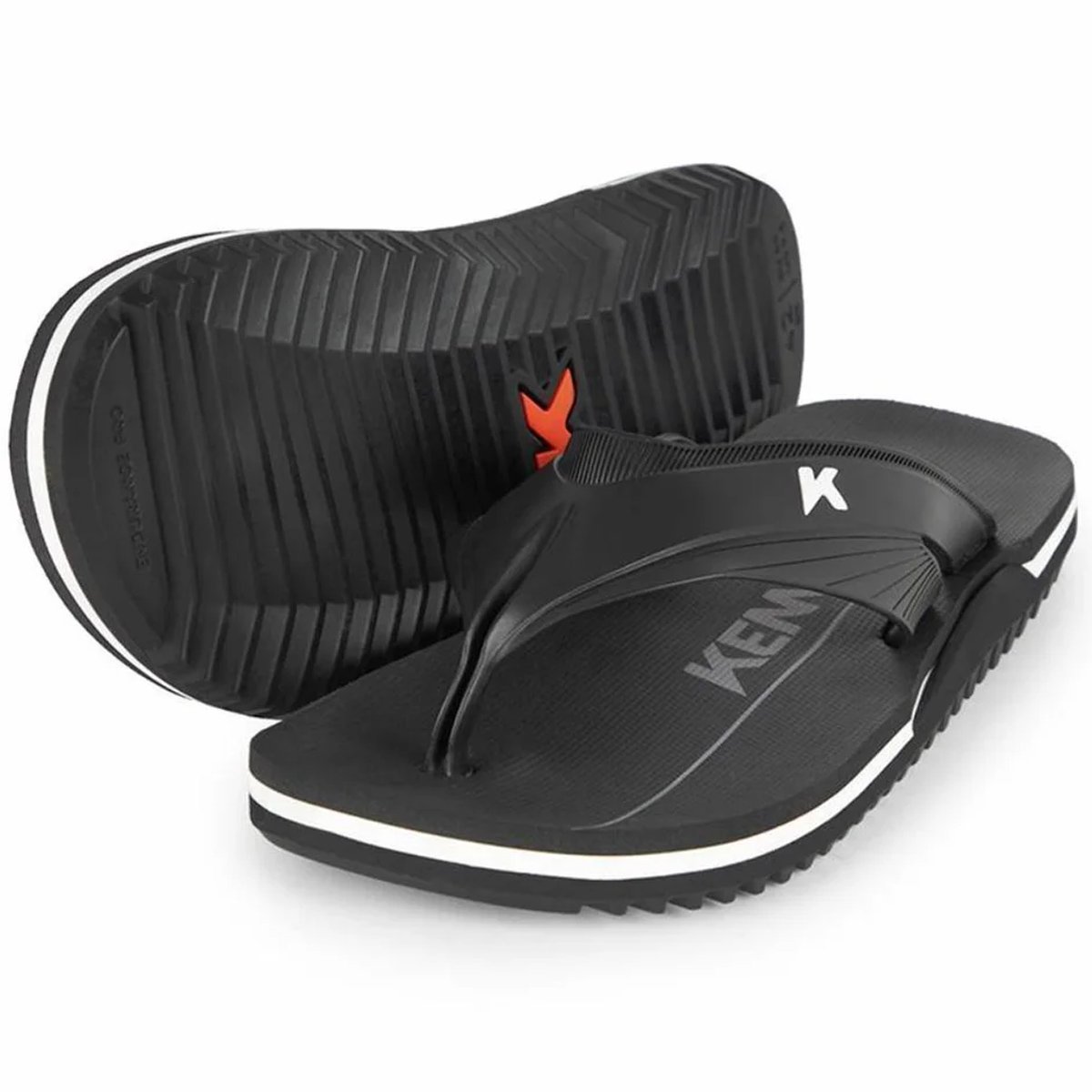 k Chinelo Kenner NK6 Flux Pro Masculino Preto Preto | Renner