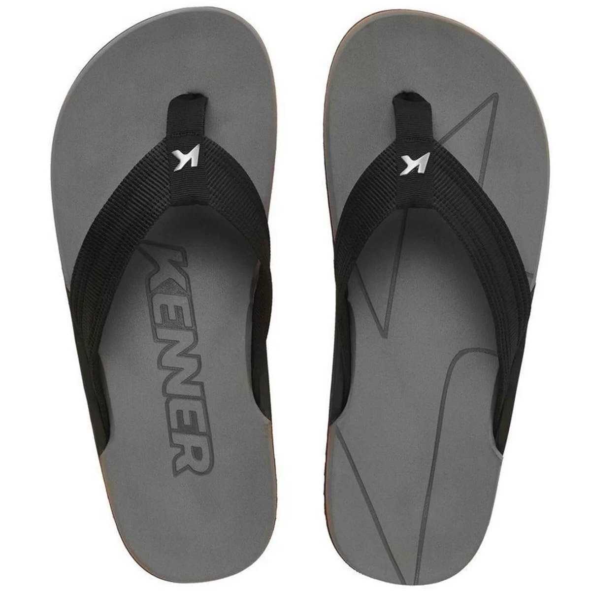 Chinelo Kenner NK6 Pro Masculino Preto 