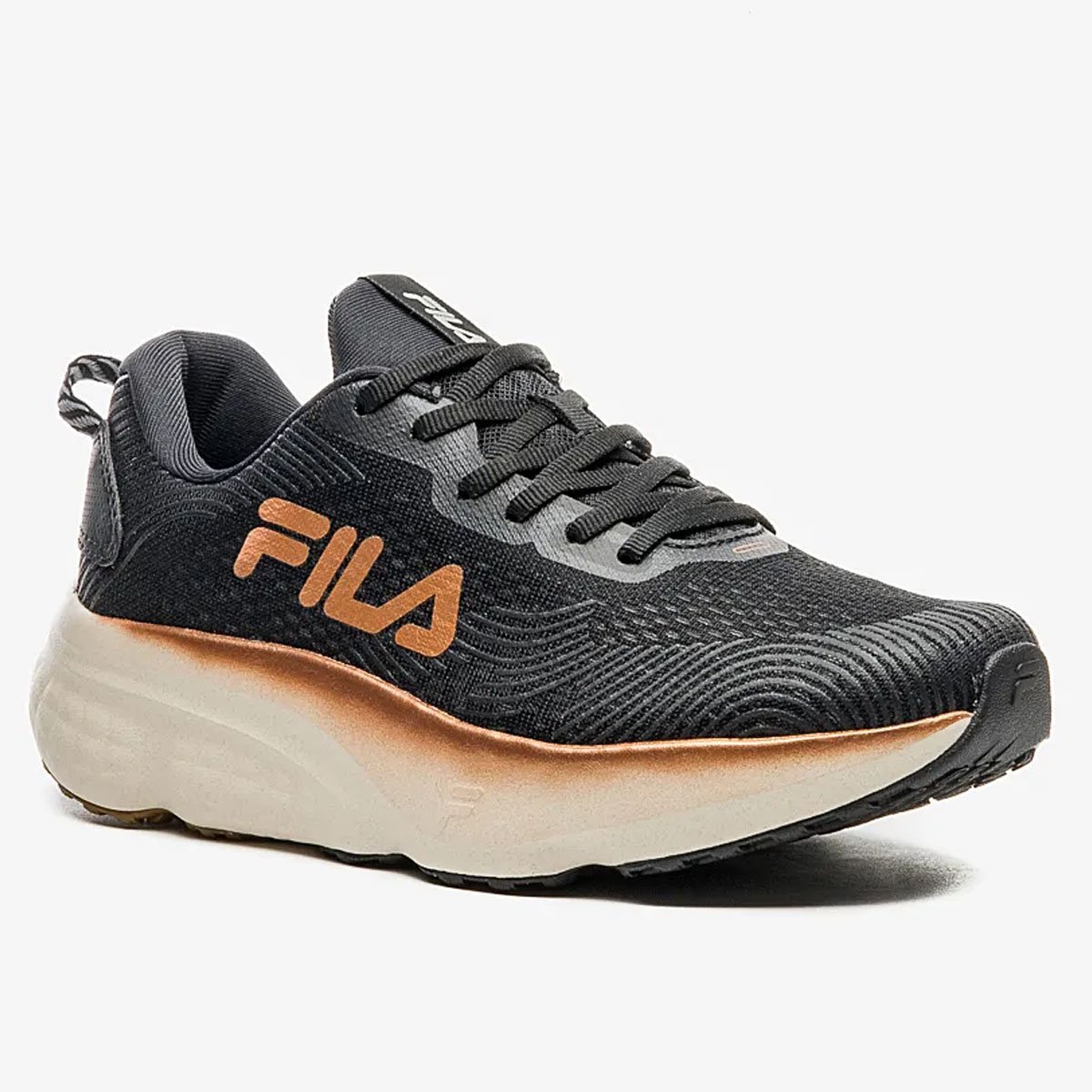Tenis Fila Maxximus Feminino Preto Cobre Preto/Bronze 3
